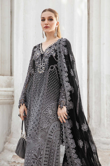 Embroidered Chiffon Suit - MPC-24-101
