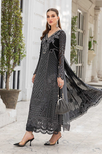 Embroidered Chiffon Suit - MPC-24-101