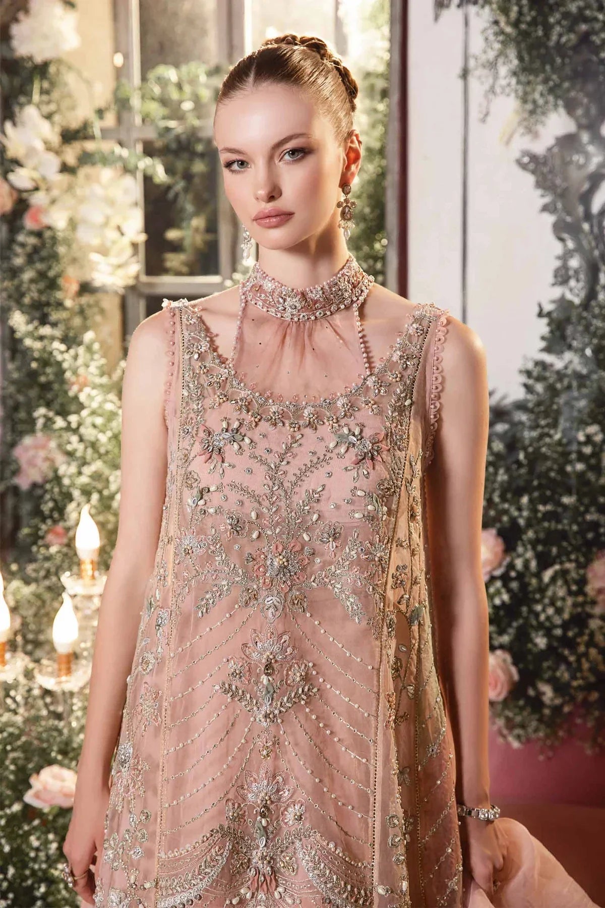 MBROIDERED | Pastel Pink BD-2706